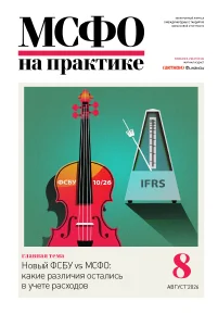 Обложка издания «МСФО НА ПРАКТИКЕ»